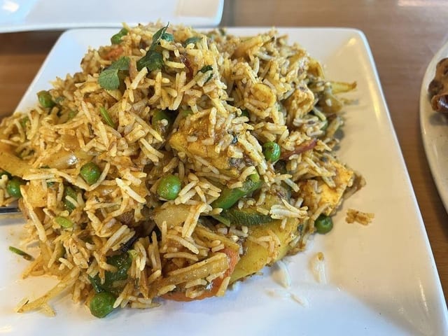 Vegetable Biryani.