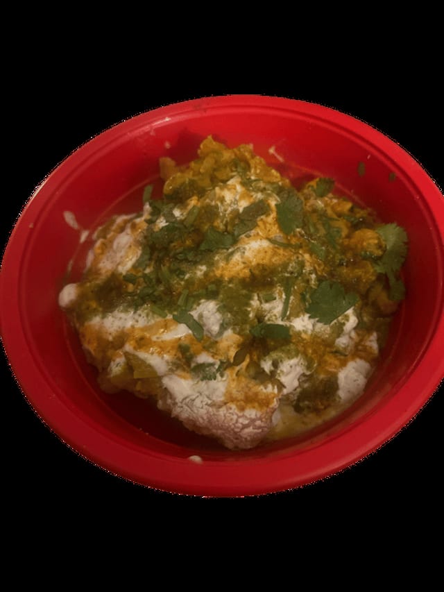 Samosa Chaat.