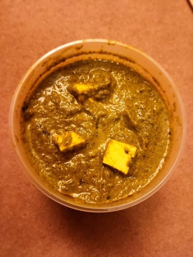 Palak Paneer.